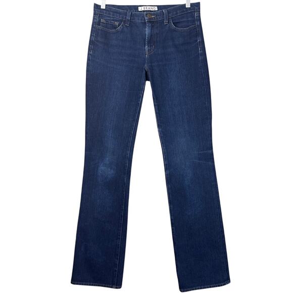 J Brand 8501 Dark Blue Denim Straight Leg Jeans Size 28 - Picture 1 of 10
